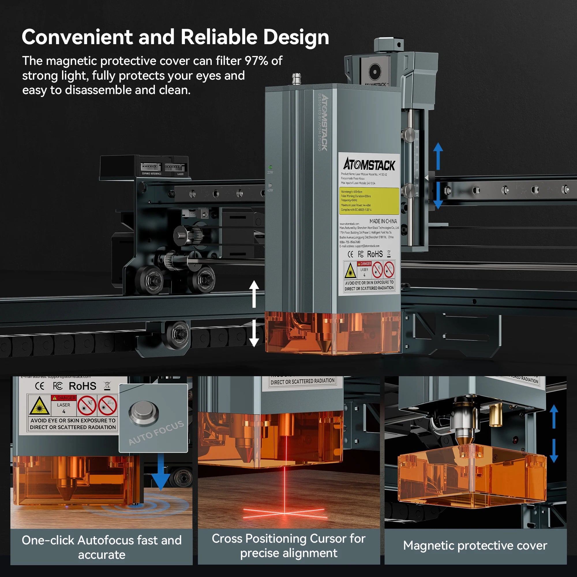 40W Laser Engraver Machine
