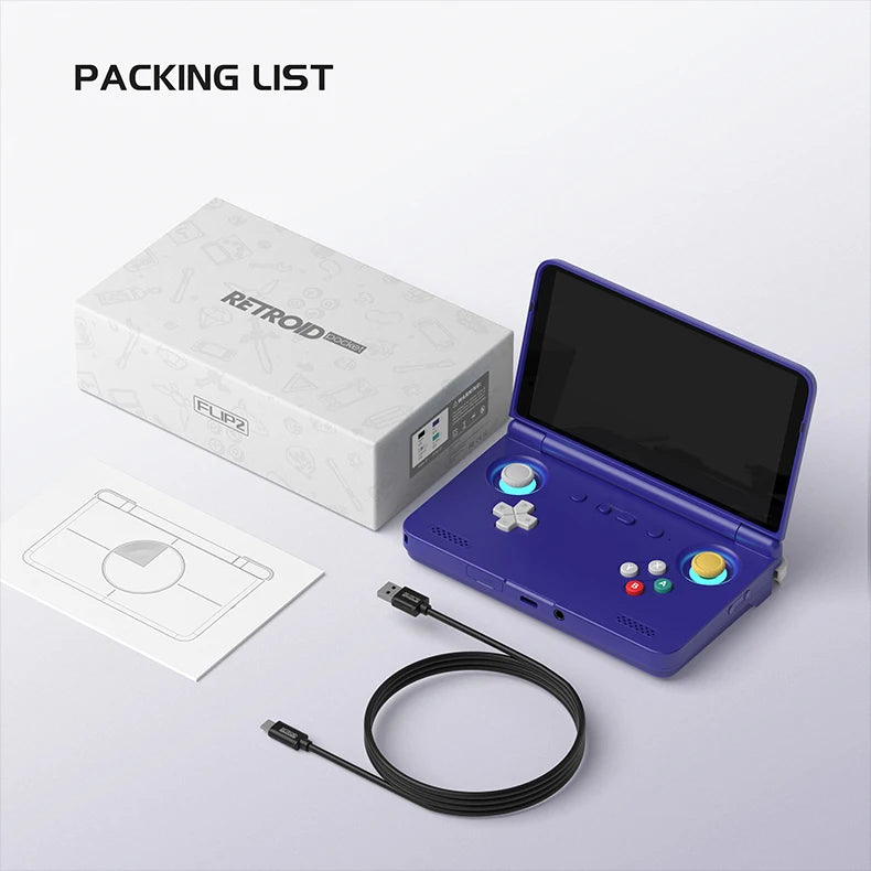 Folding Retro Handheld Portable Gaming Console