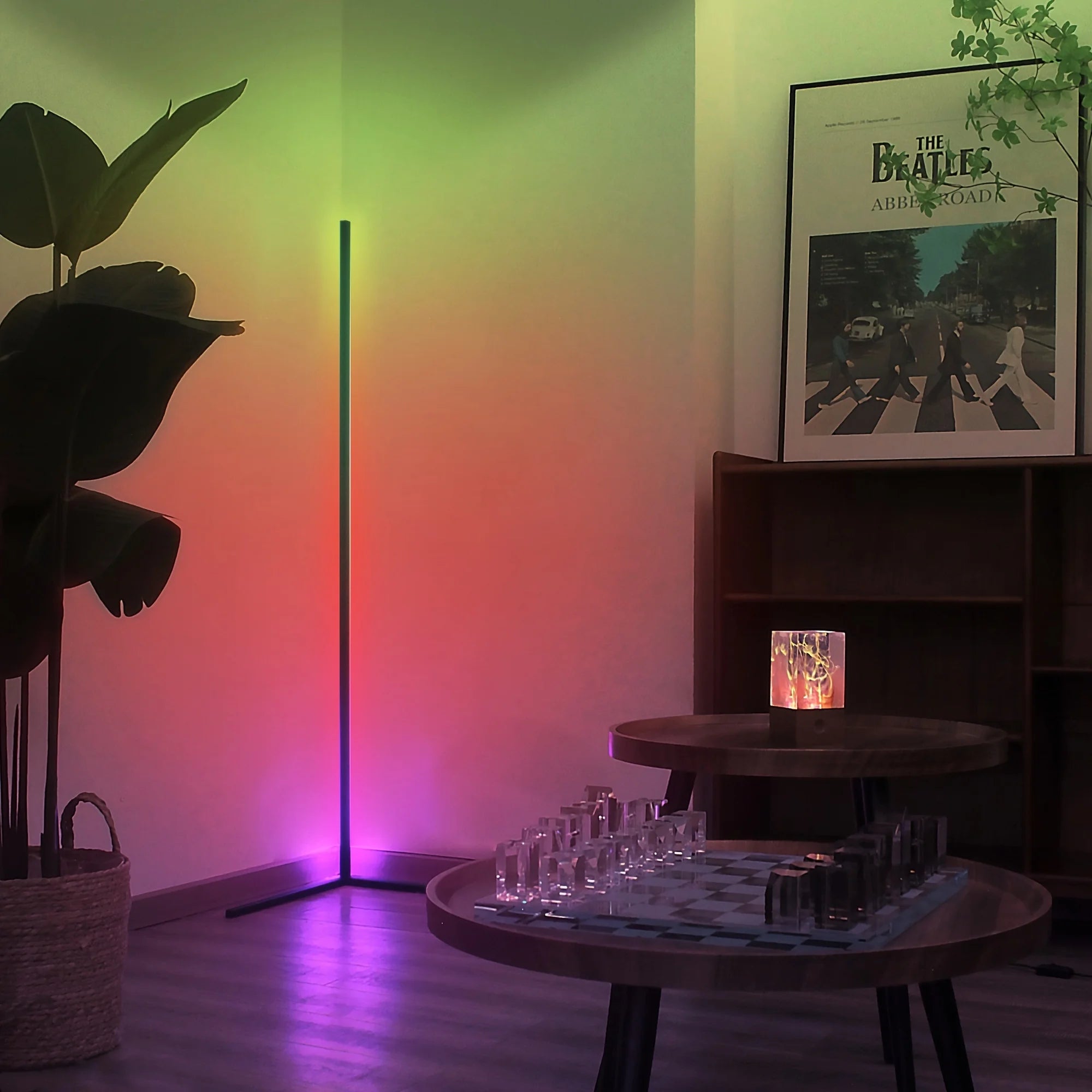 Corner Floor Lamp, 60-Inch