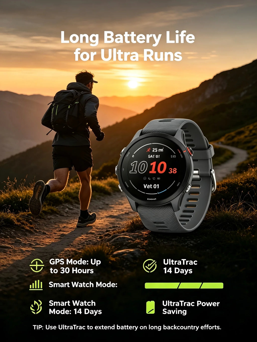 Sports Smartwatch with Color Screen