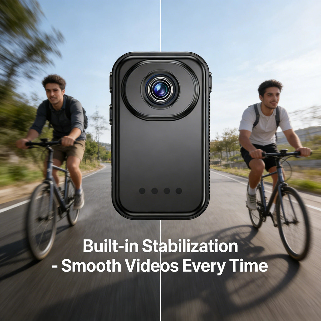 Thumb-Sized Action Camera for Kids