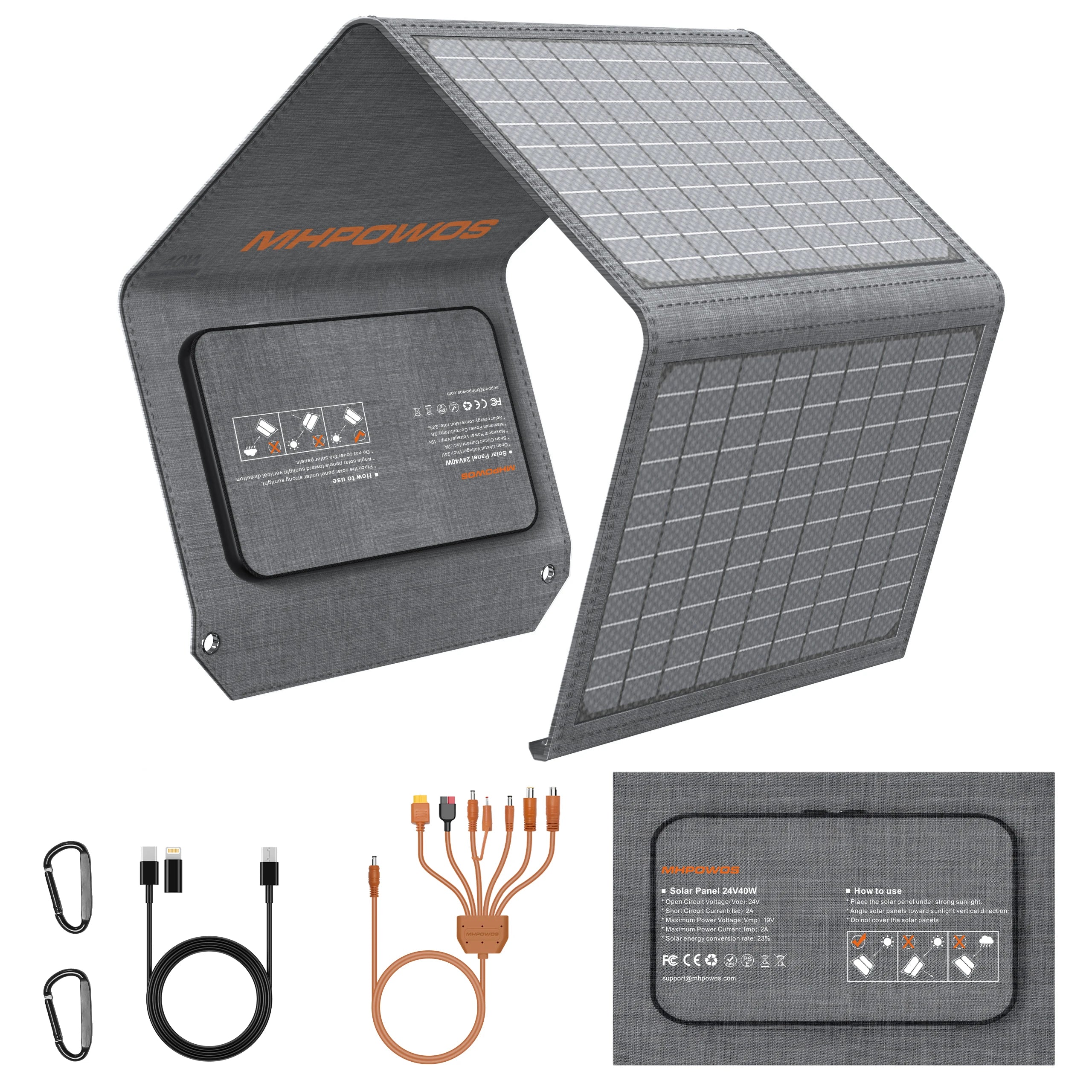 Portable Foldable Solar Panel