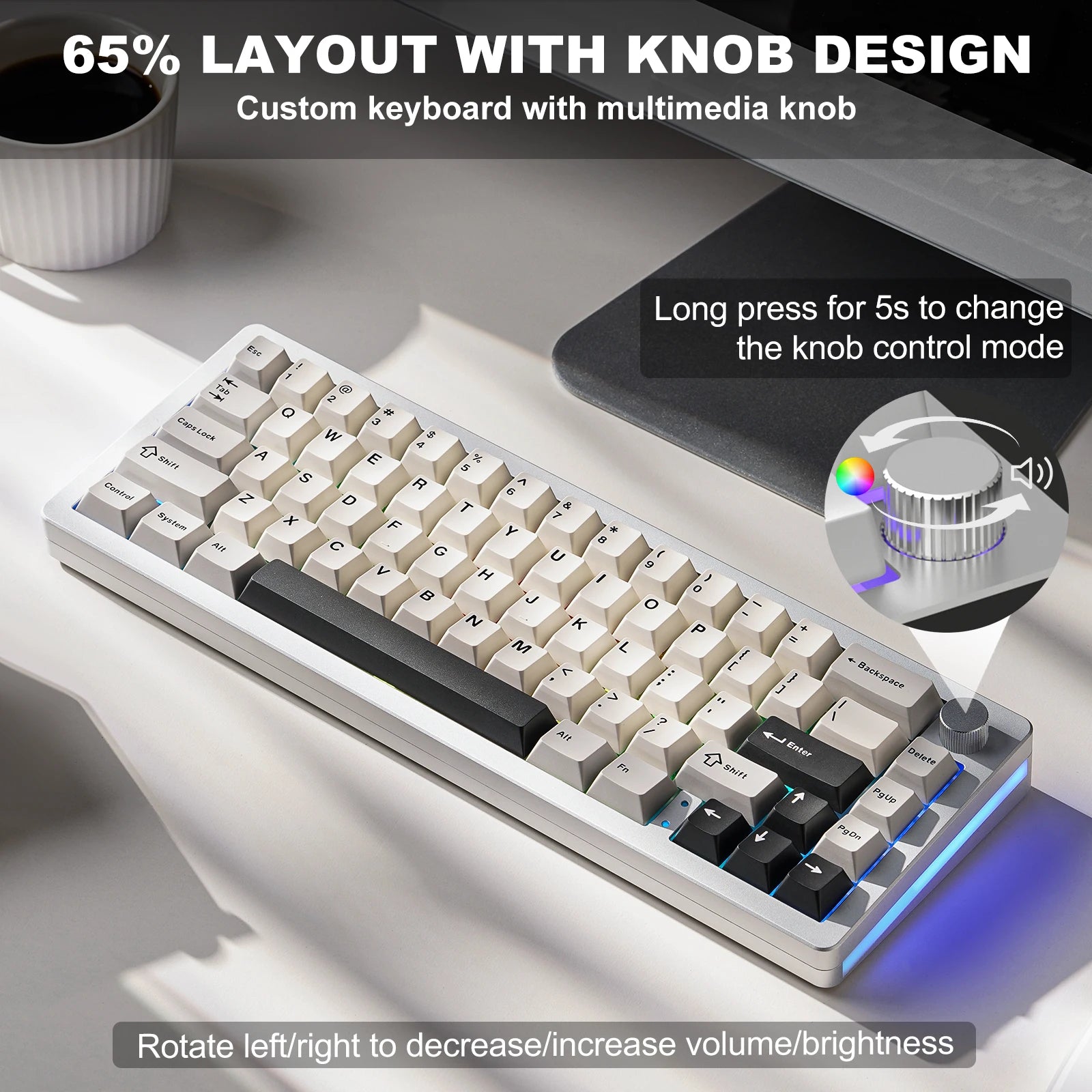 Wireless Bluetooth Mechanical Gaming Keyboard