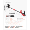 6" Adjustable Metal Detector With LCD Display