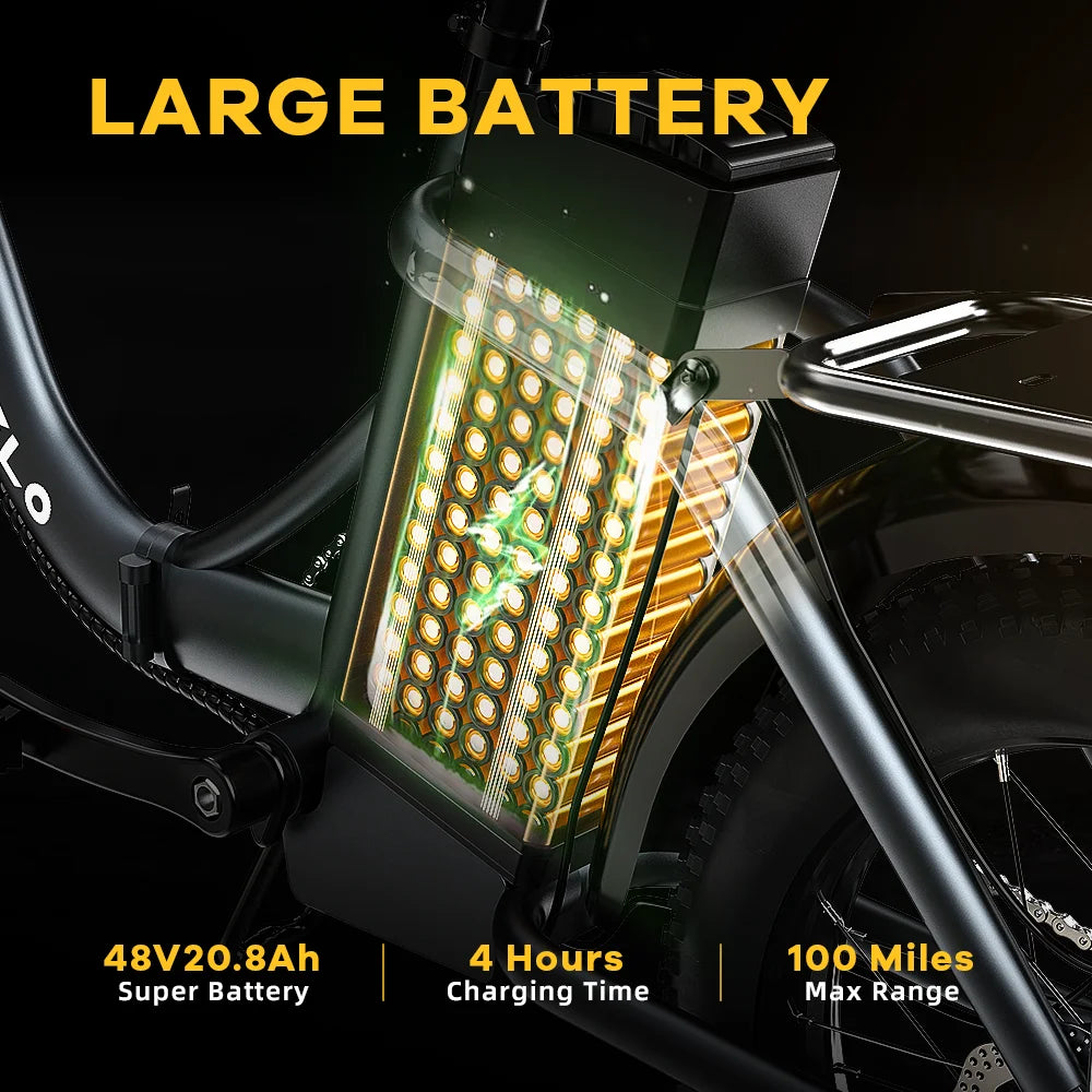 Foldable All Terrain Electric Bike