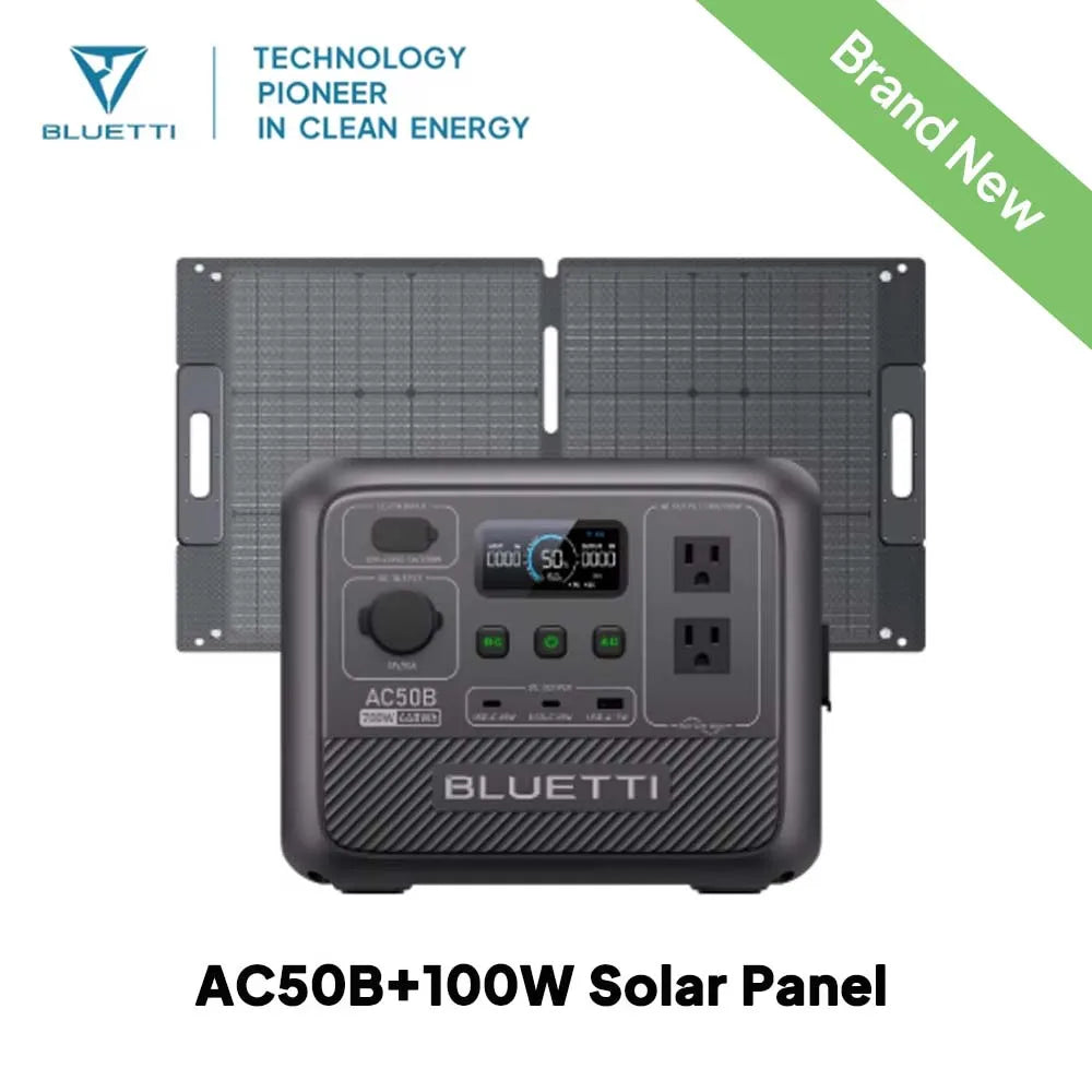 700w Portable Solar Generator