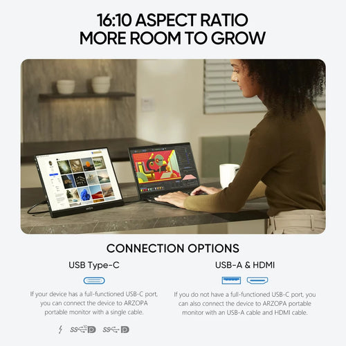 16" Portable Monitor