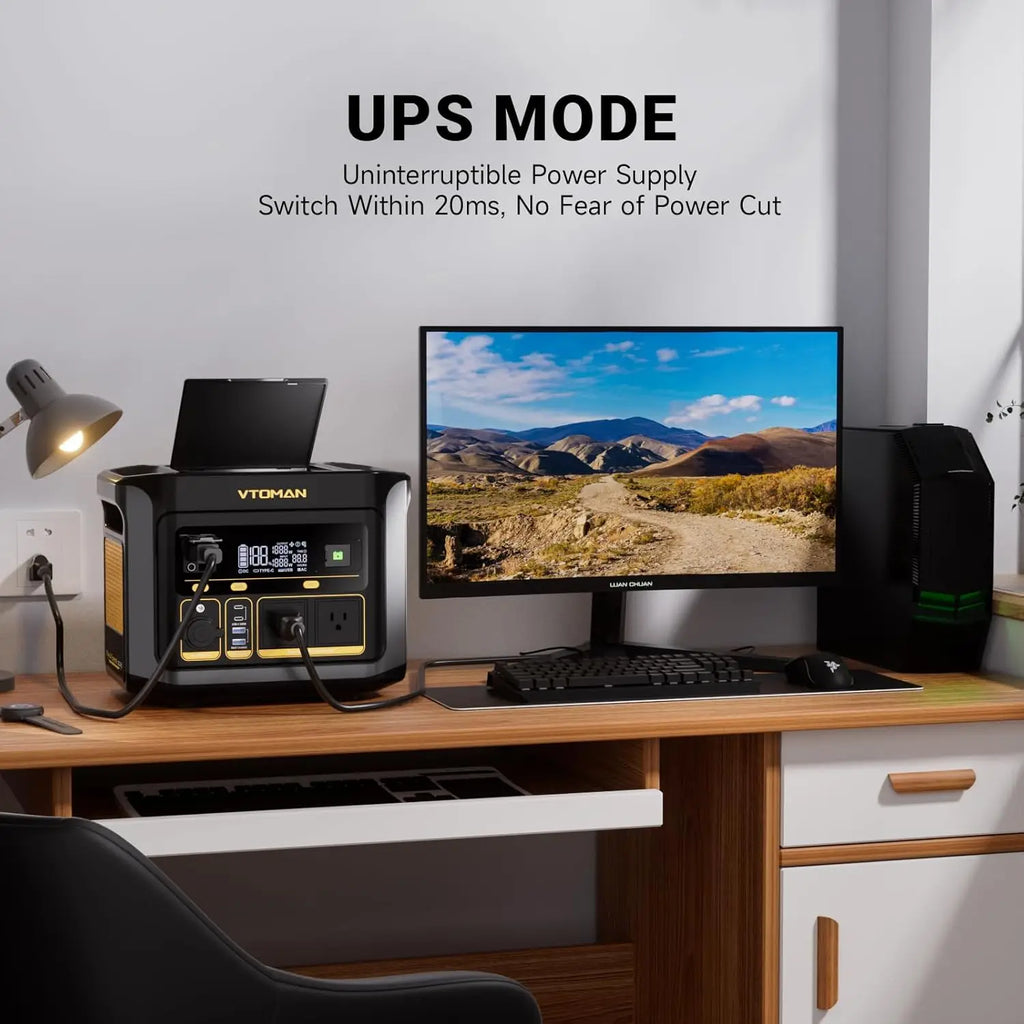 600W Portable Solar Generator