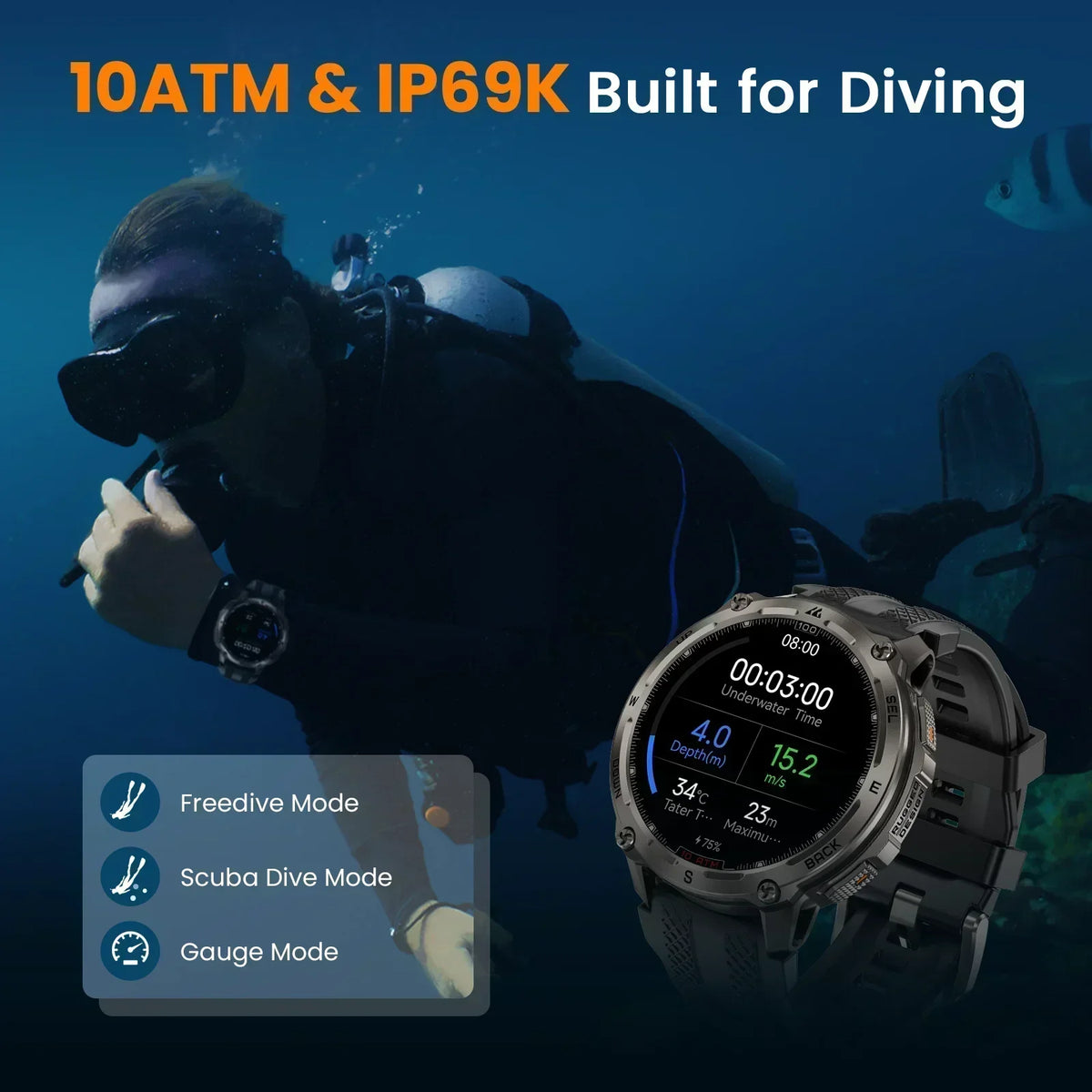 Health Smart Watch for Men