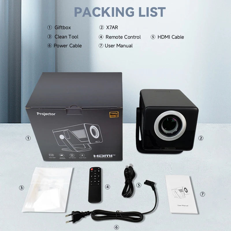 8K Smart Projector with Android 14