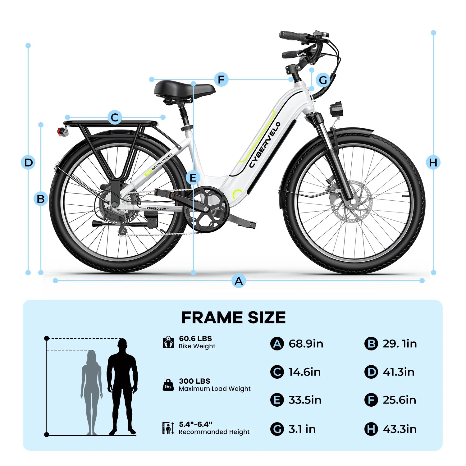 26" 7-Speed Shift Electric Bike for Adult