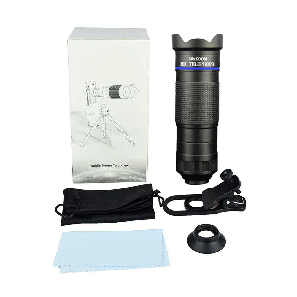 36X Telescopic Mobile Phone Camera Lenses