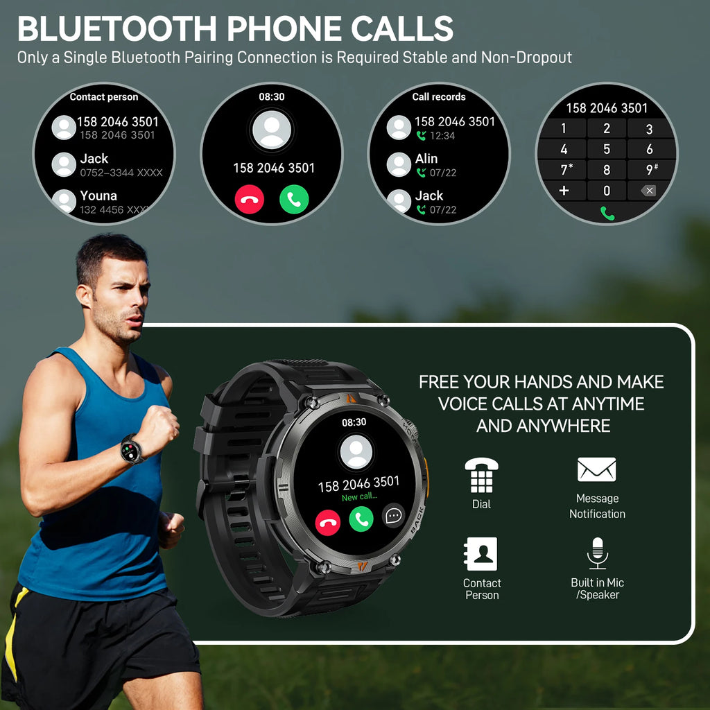 Bluetooth Call Smartwatch for Men