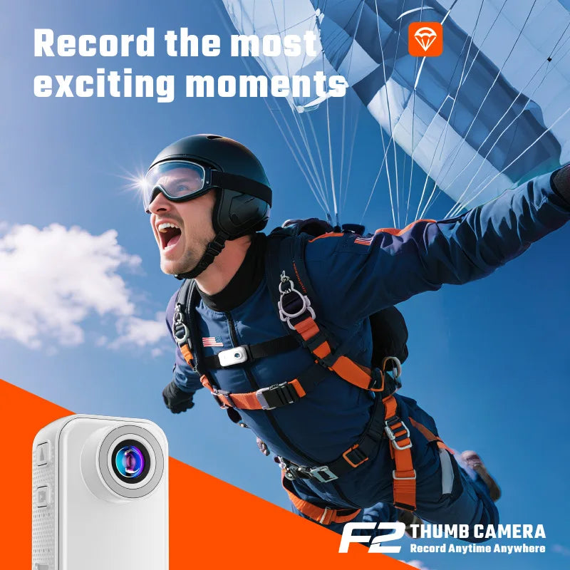 Thumb-Sized Action Camera for Kids