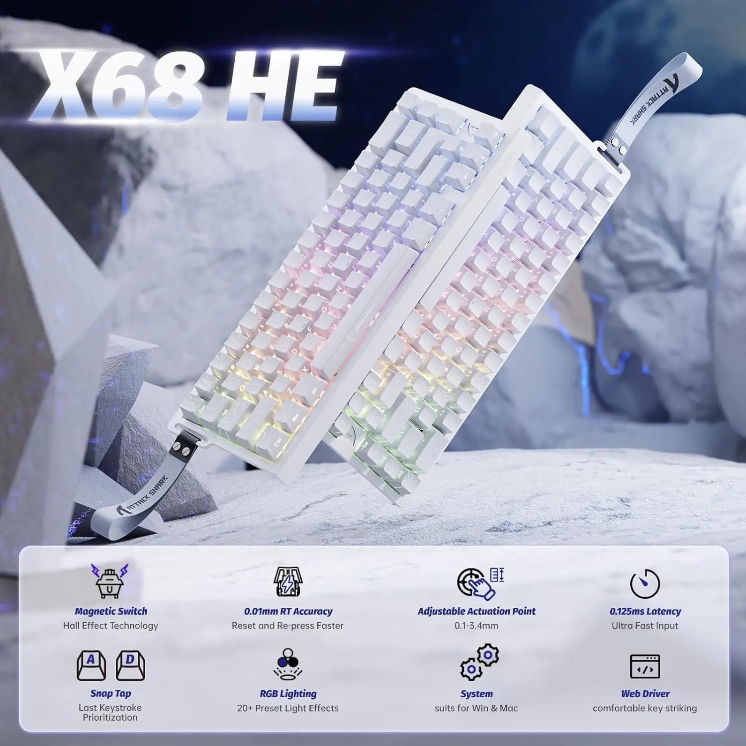 Wired Mechanical Gaming Keyboard