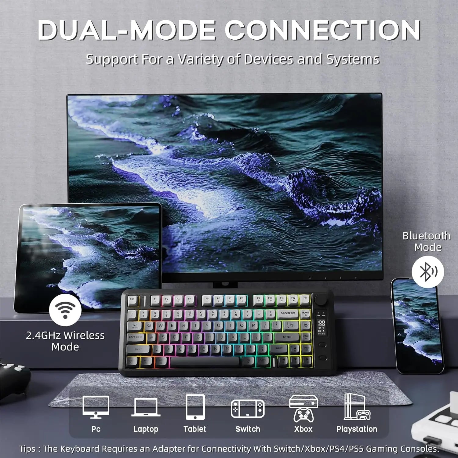 Wireless Gaming Keyboard