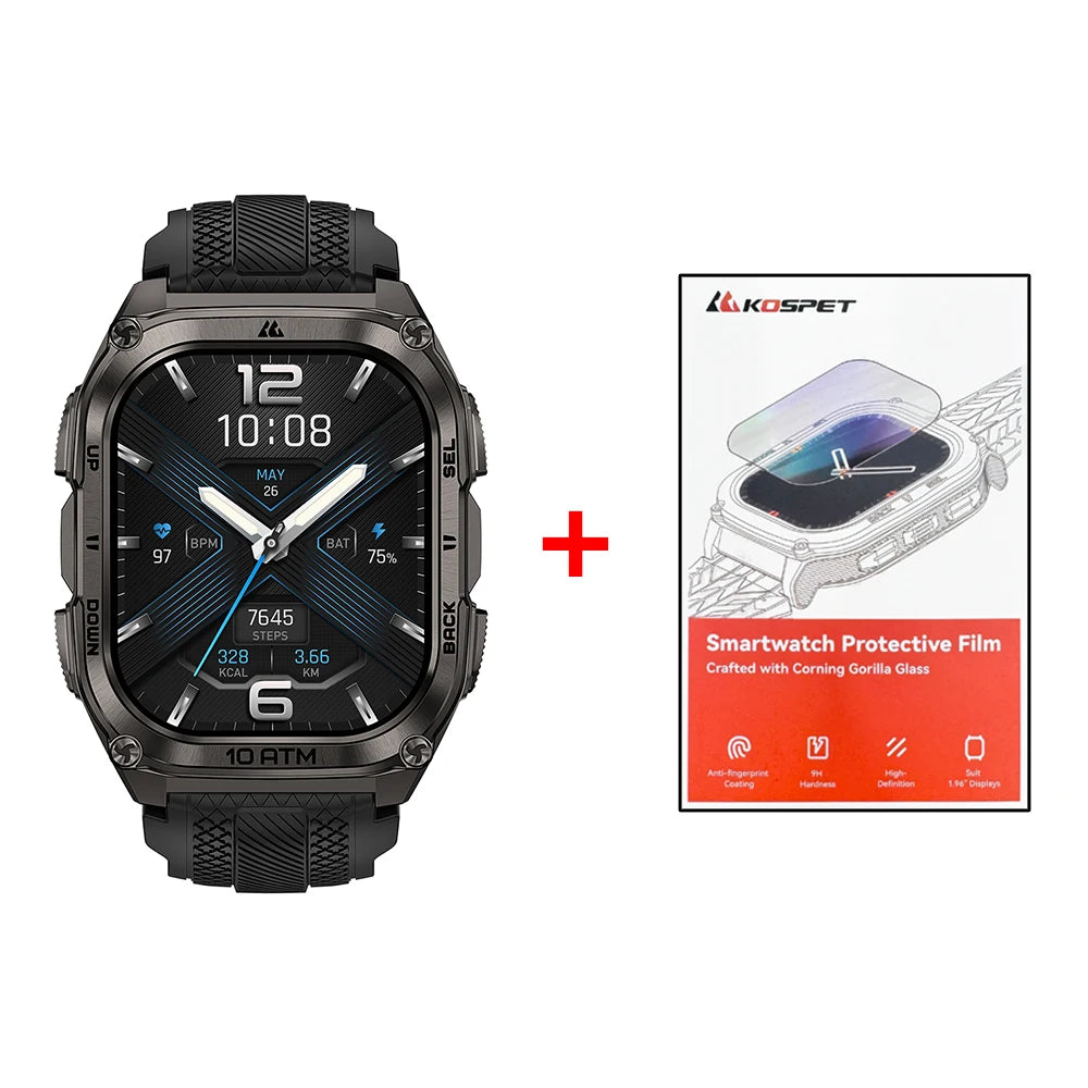 Stainless Steel Waterproof Smart Watch