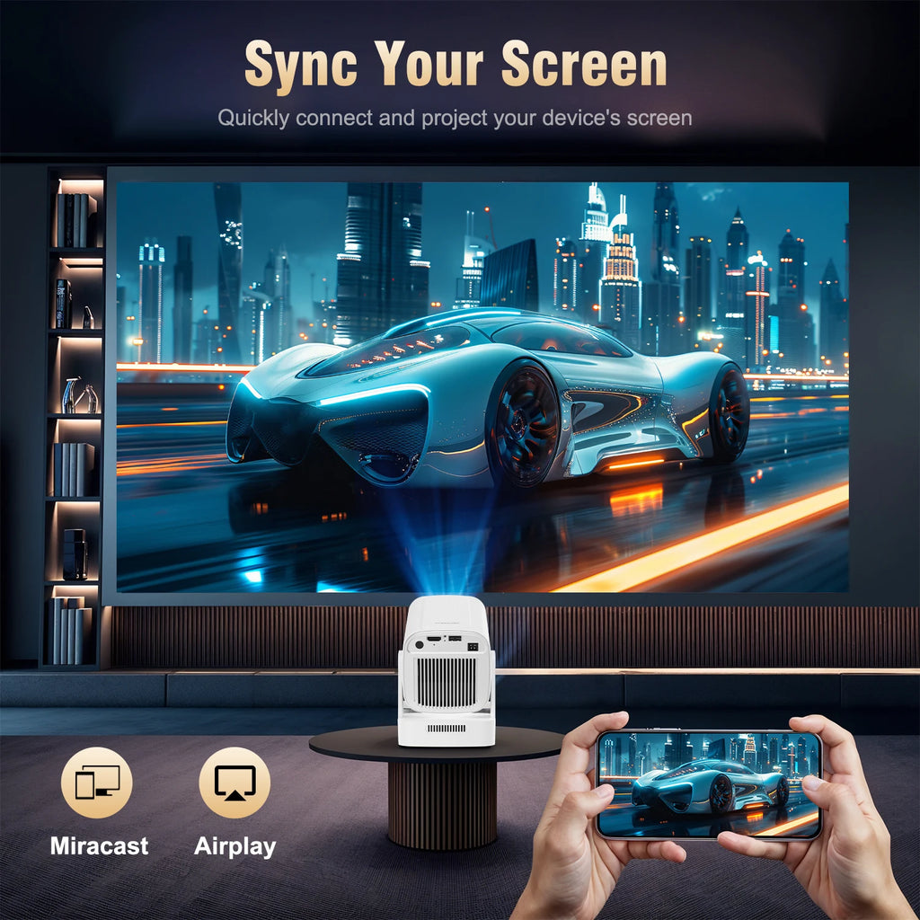 Auto Focus Home Projector