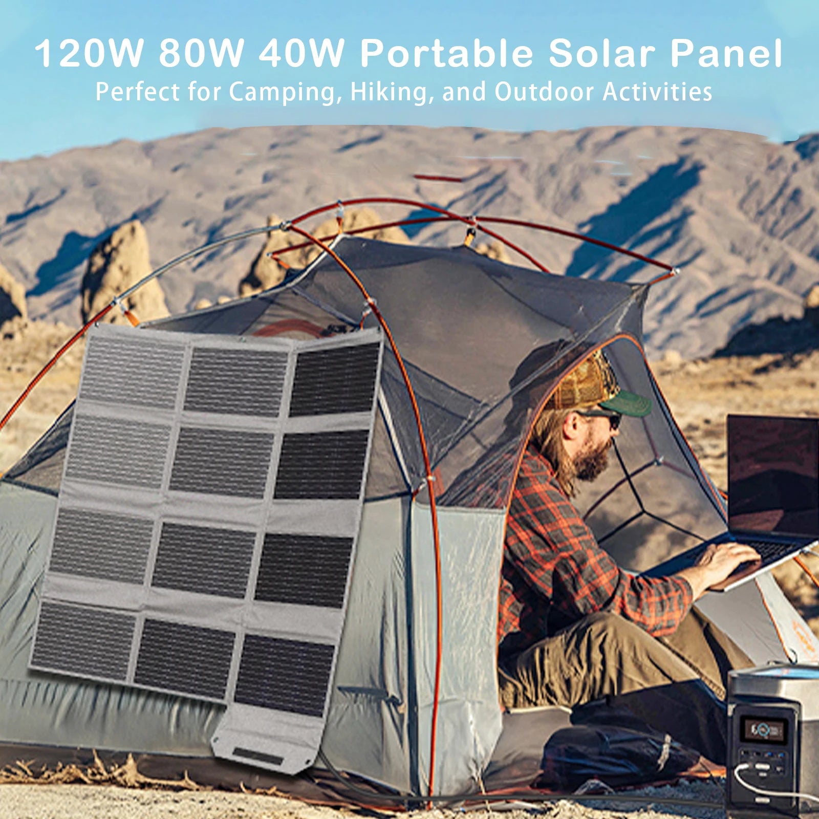 Portable Foldable Solar Panel