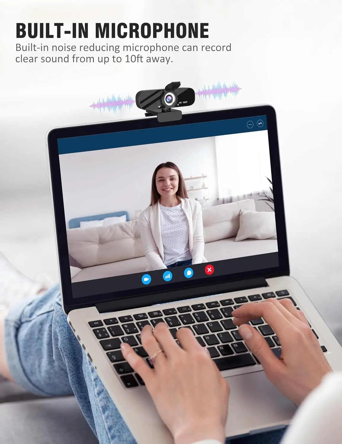HD Webcam With Microphone and Streaming
