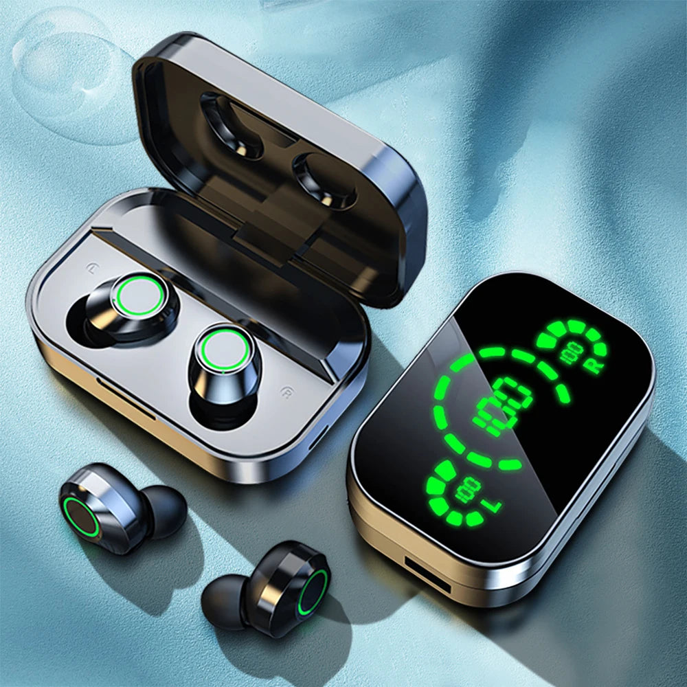 Wireless Bluetooth Earbuds With Built-in Microphone