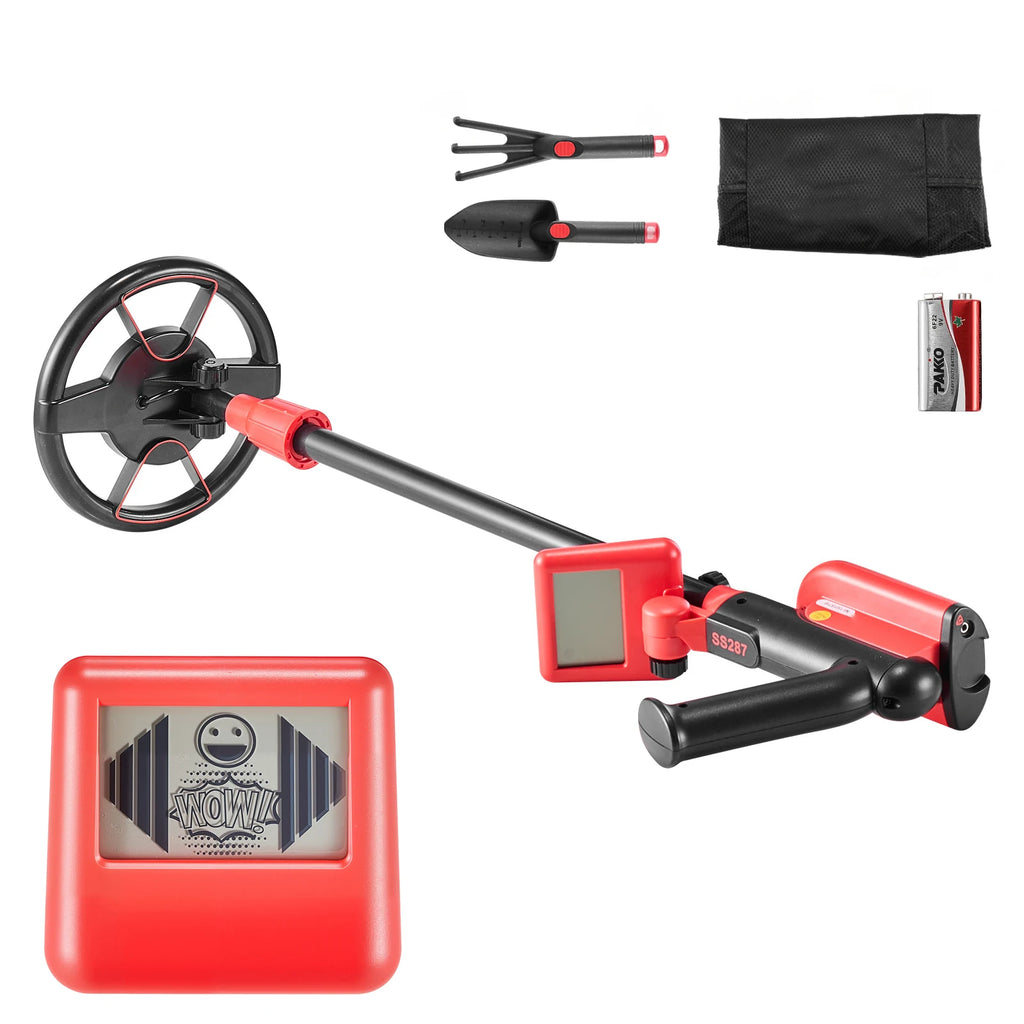 6" Adjustable Metal Detector With LCD Display