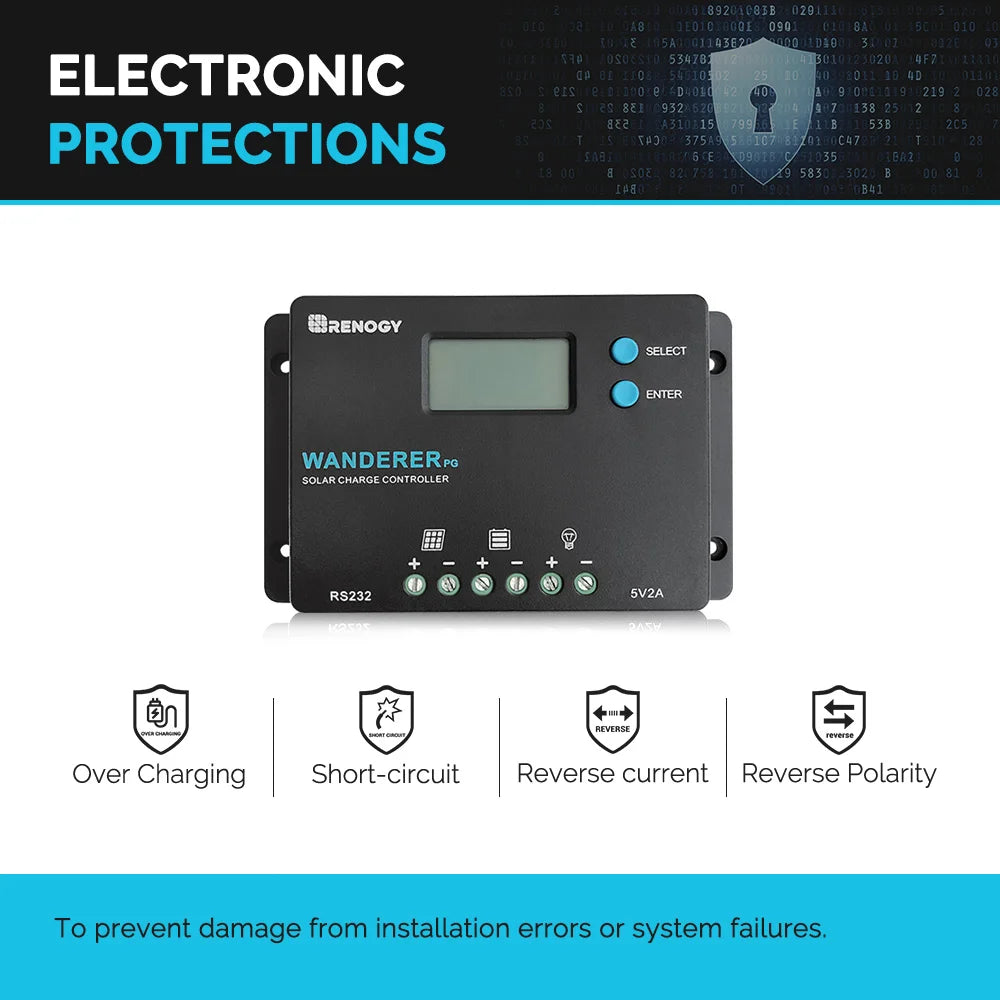 Compact Solar Charge Controller