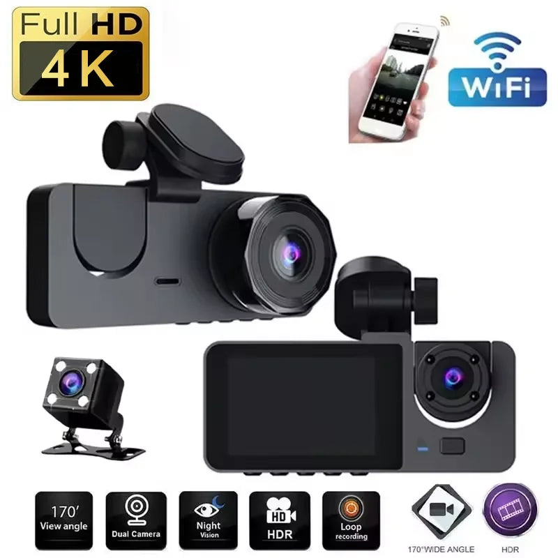 3 Channel Dash Cam