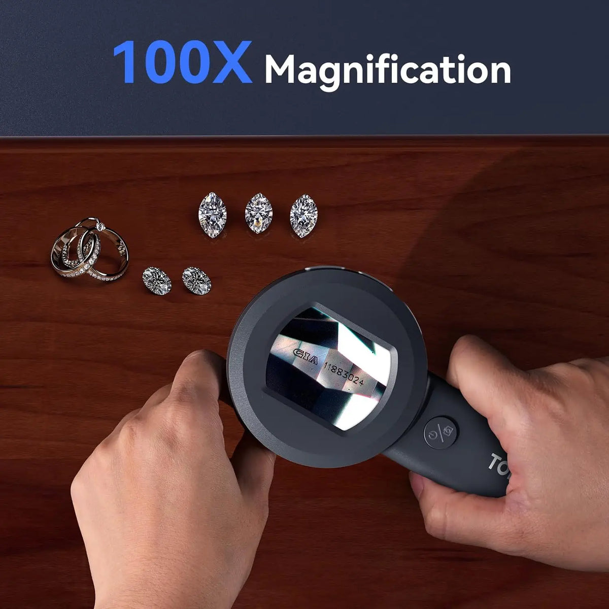 Children's 100X Handheld Digital Illuminated Microscope