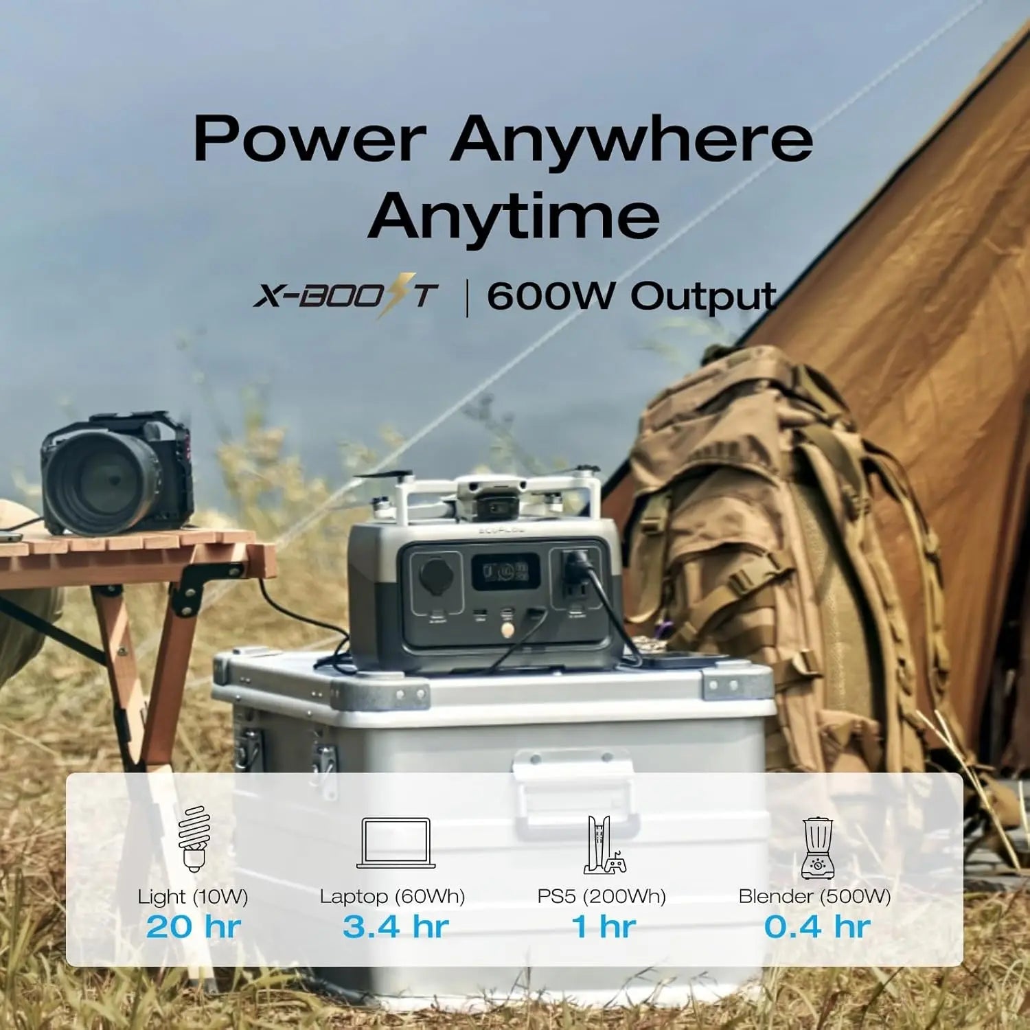 600w  Solar Generator