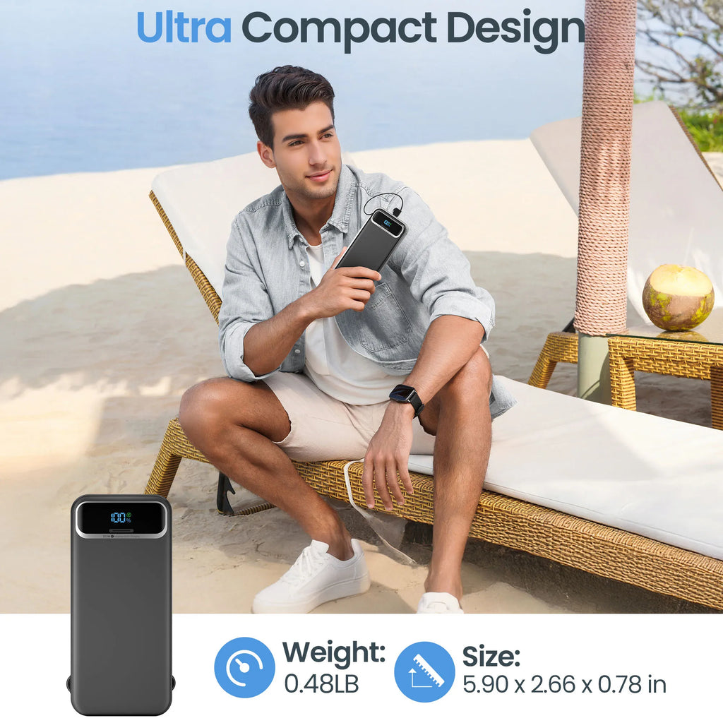 Power Bank with AC Plug