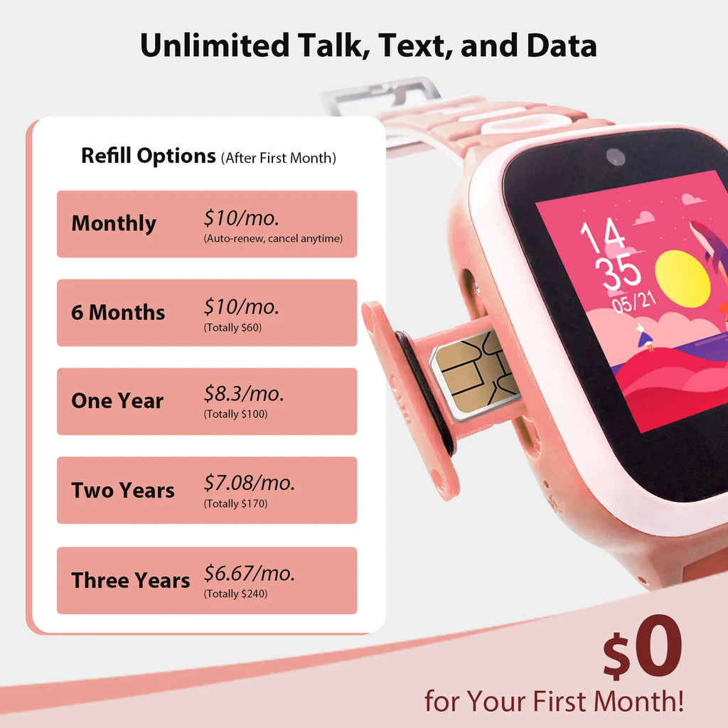 4G Smart Watch for Kids