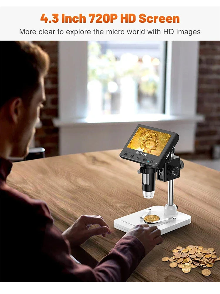 1000x LCD Digital Microscope