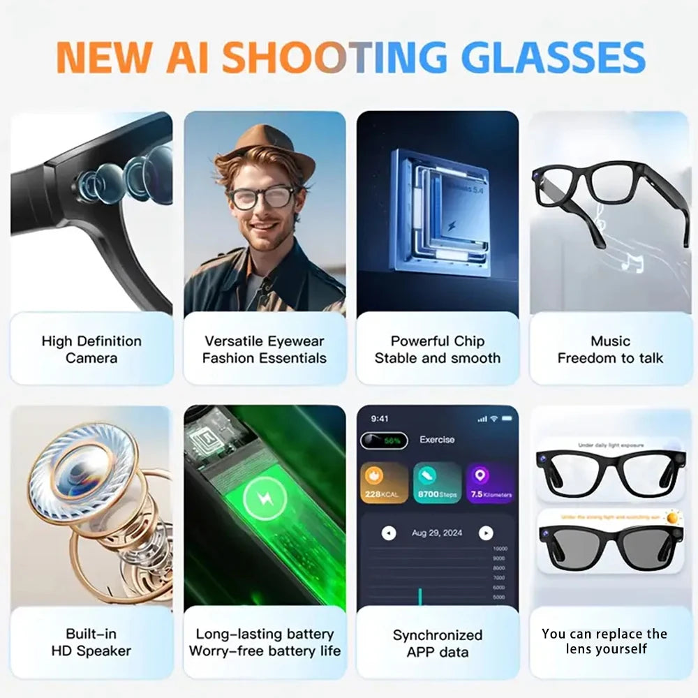 Smart Glasses With AI Translator