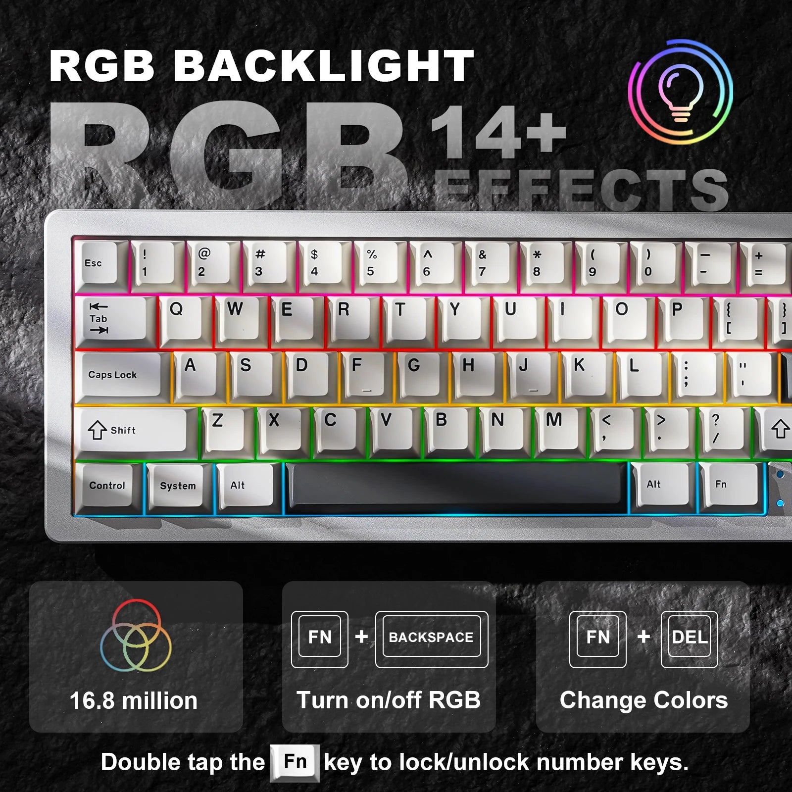 Wireless Bluetooth Mechanical Gaming Keyboard