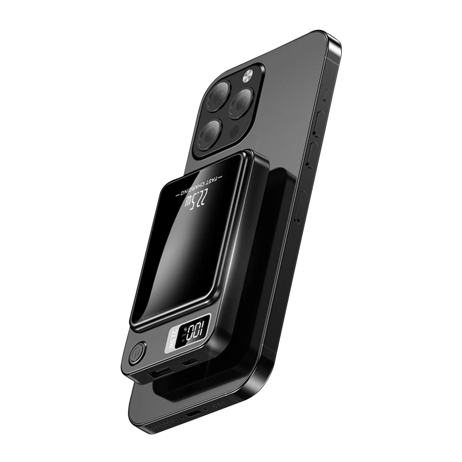 Fast Charging Magnetic Wireless Power Bank For Iphone