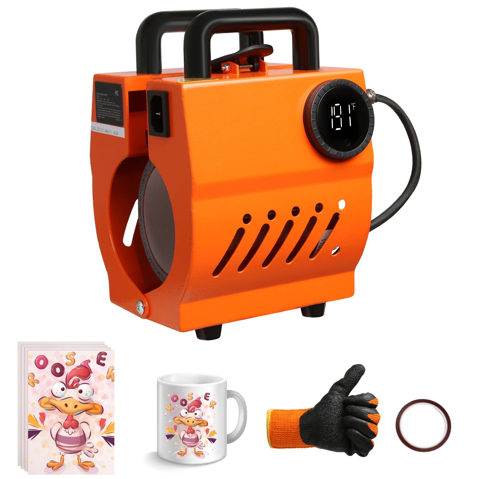 11oz-15oz Mug Heat Press Printing Machine