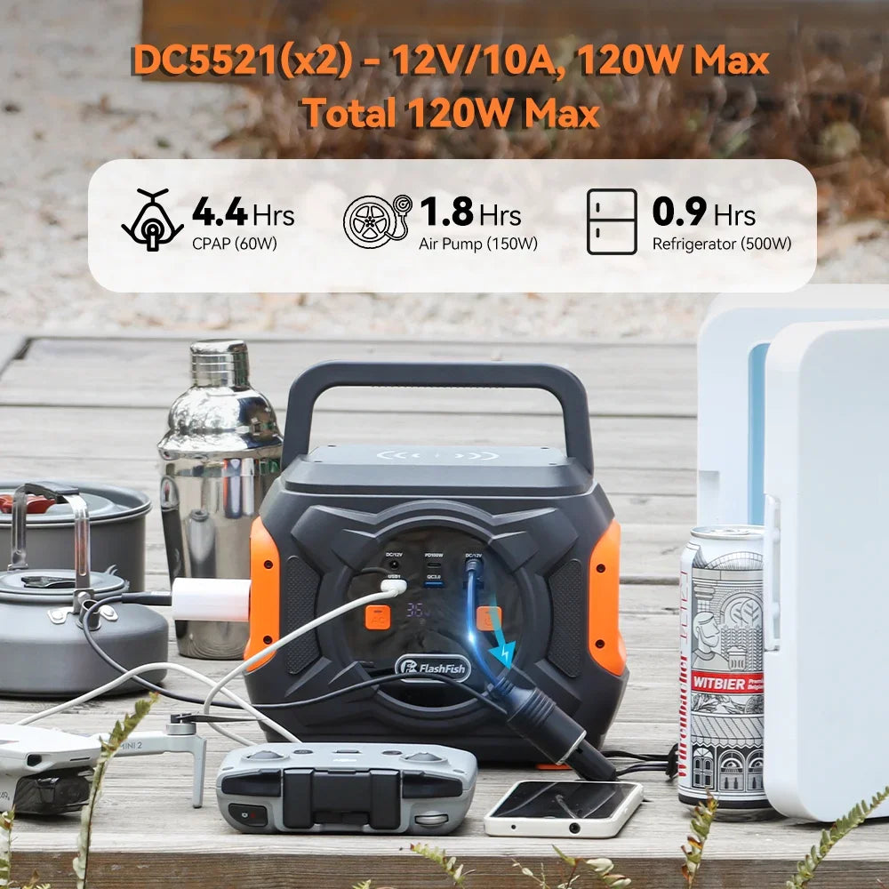 100W Portable Solar Generator