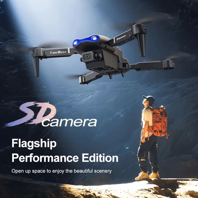 Dual Camera  Foldable RC Quadcopter