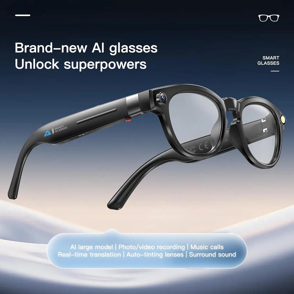 Translation Smart Glasses with 8mp Camera