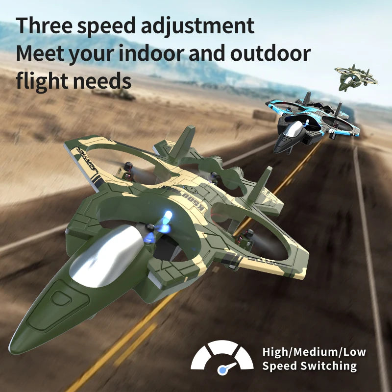 Stunt Remote Control Foam Fighter Airplane