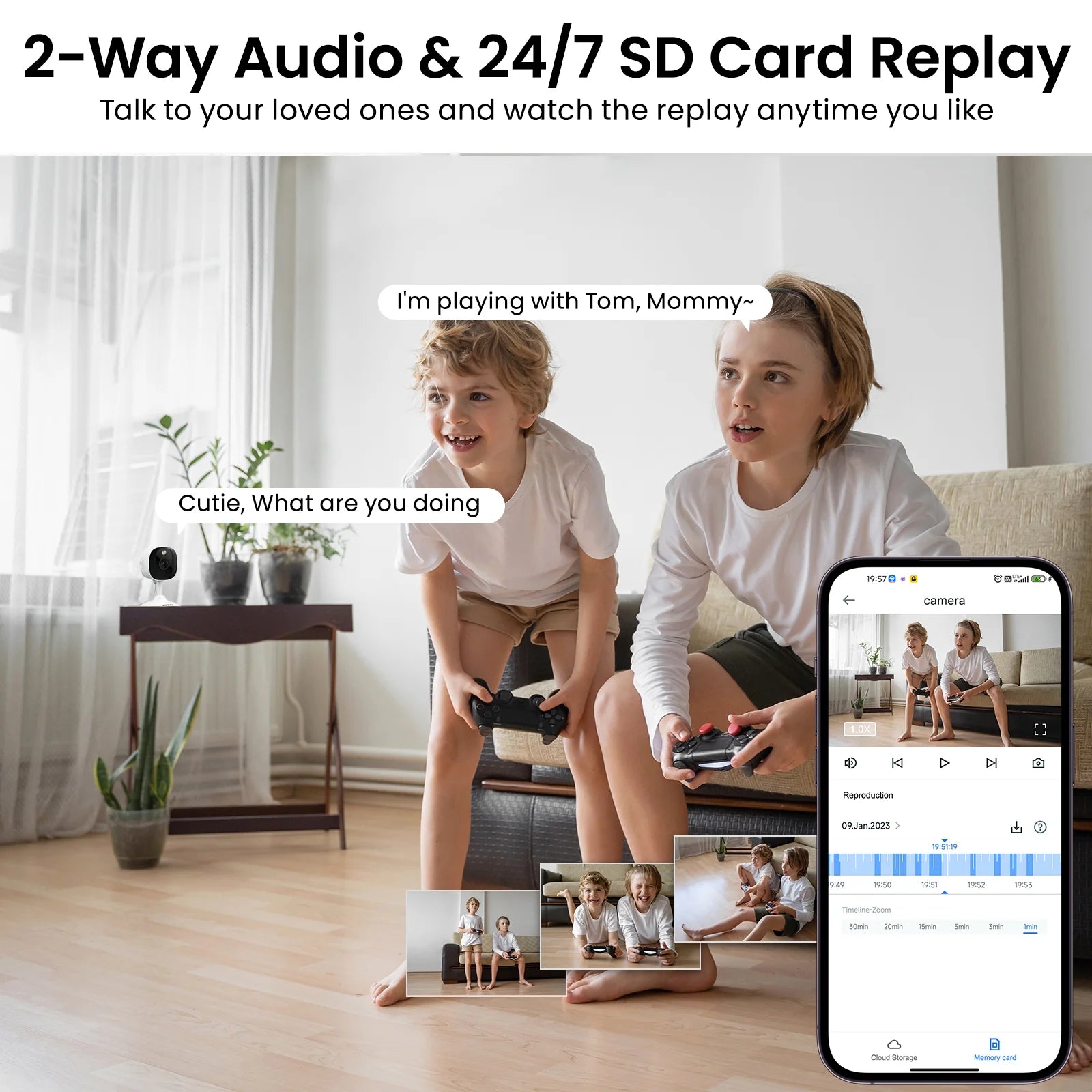 Outdoor/Indoor Wireless Security Cameras