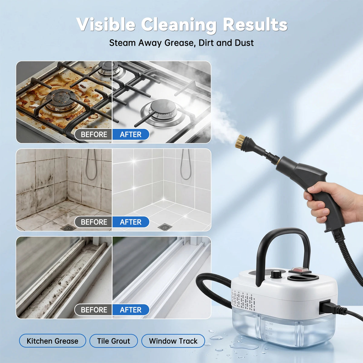 2500W High Temperature Steam Cleaner
