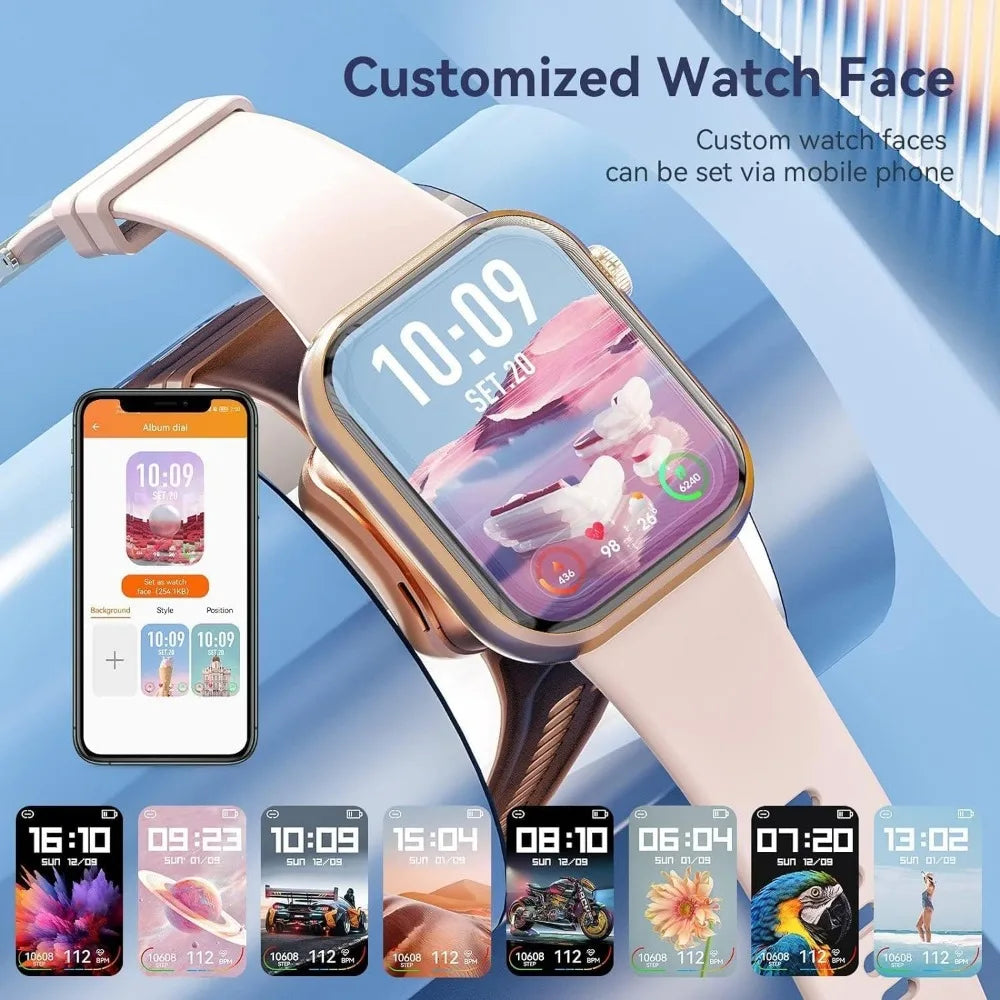 Fitness Smart Watch With Call Answer