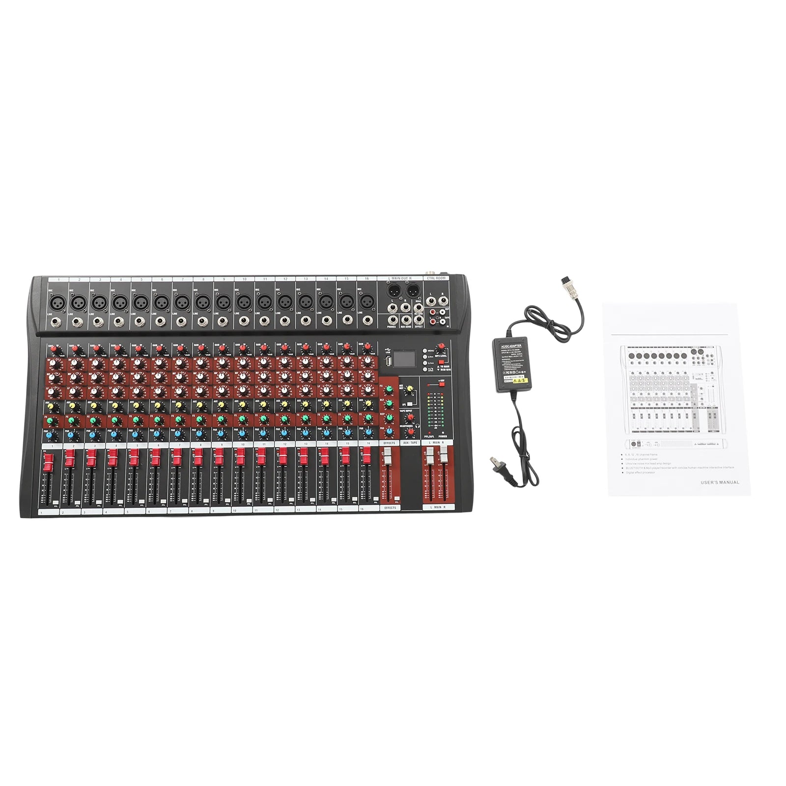 16 Channel Professional Audio Mixer