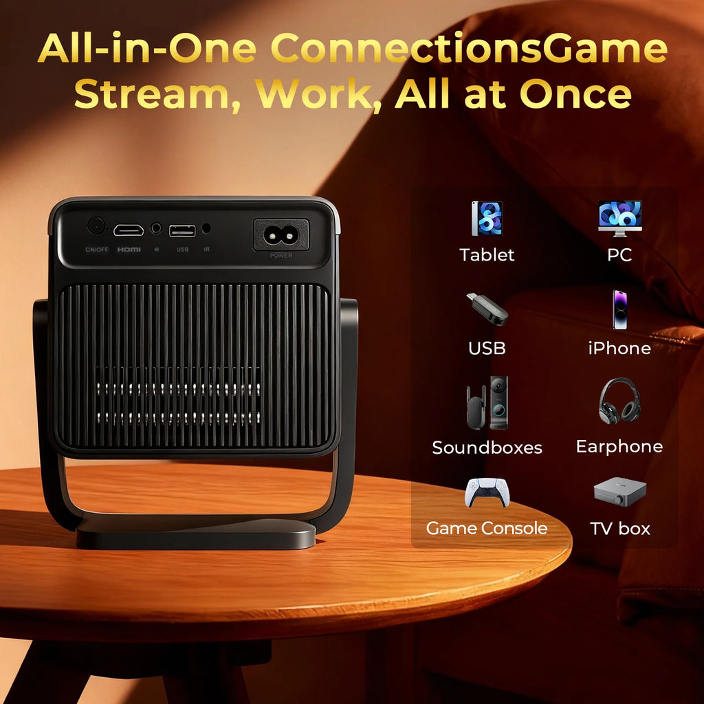 8K Smart Projector with Android 14