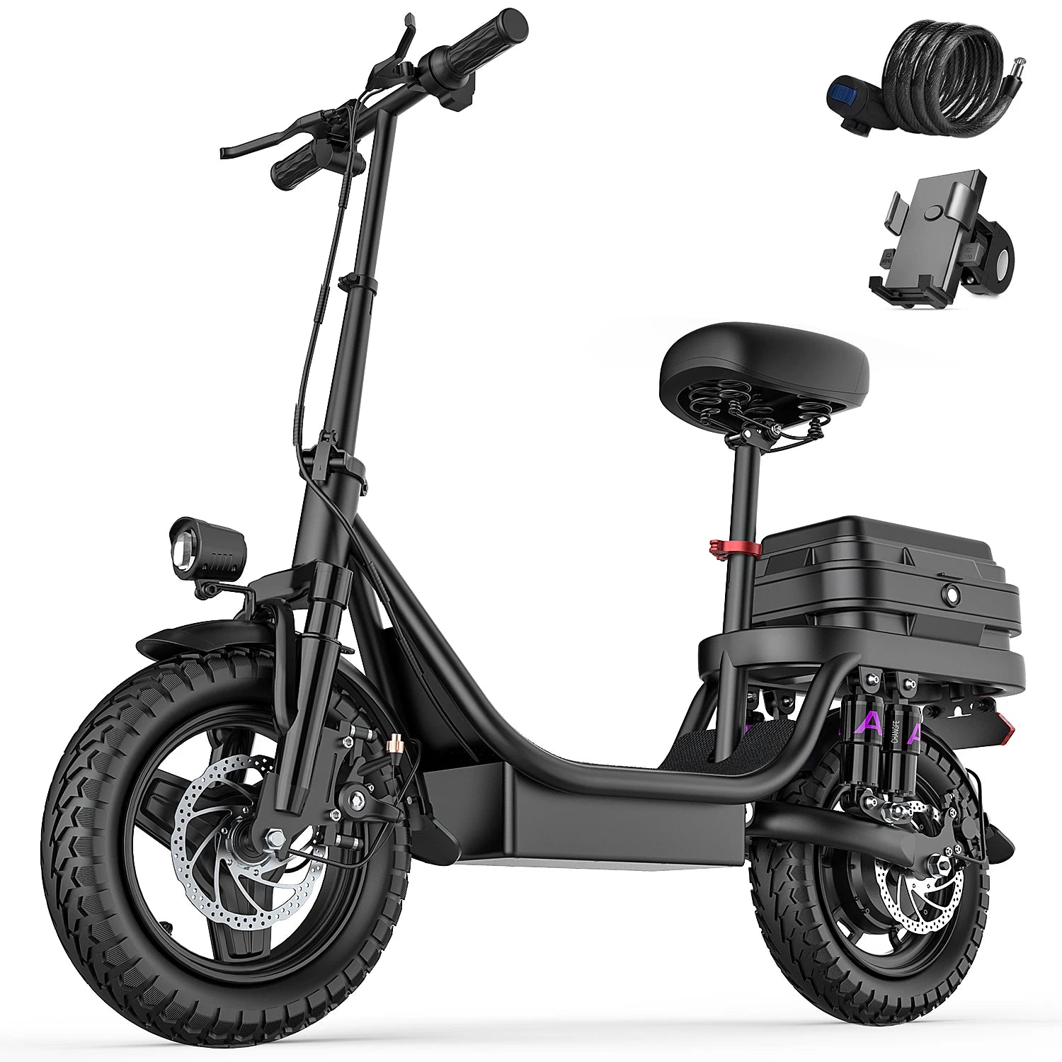 Folding Electric Scooter With 14" Tires