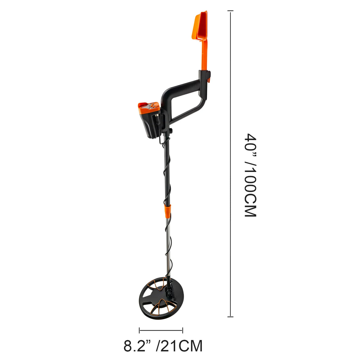 Waterproof Metal Detector Waterproof Disc Underwater Underground High Accuracy Sensitive LCD Display Humanity for Adults Children