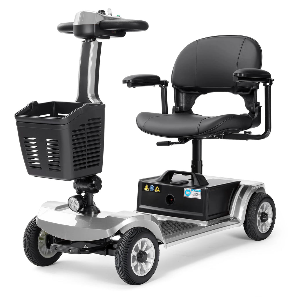 Foldable 4 Wheel Mobility Scooter for Seniors