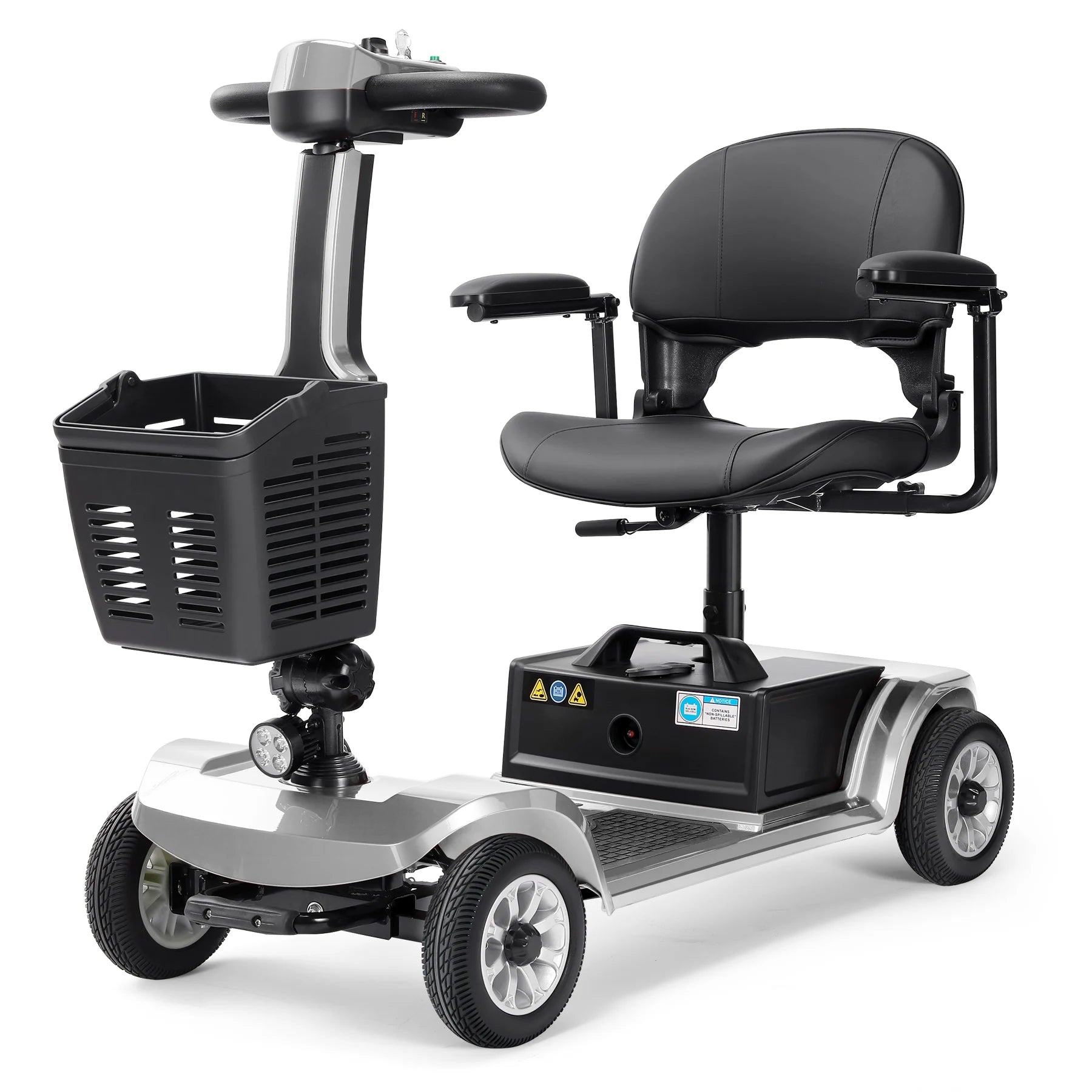 Foldable 4 Wheel Mobility Scooter for Seniors